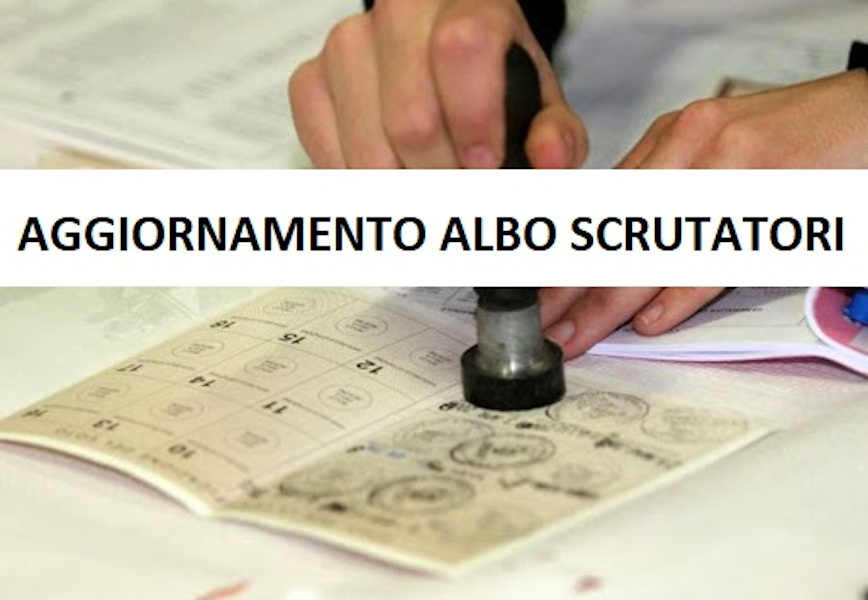 Iscrizione All Albo Scrutatori Ed 2022 Citt Di Aversa